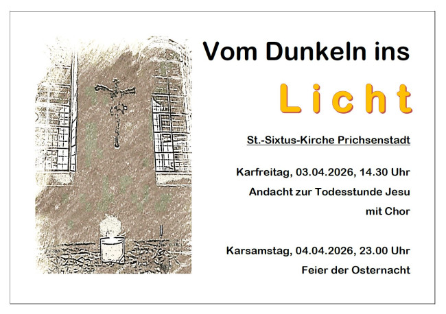 Vom Dunkeln ins Licht